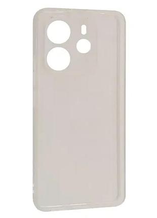 Чехол силикон clear case 2.0mm for xiaomi redmi note 14 4g global version clear