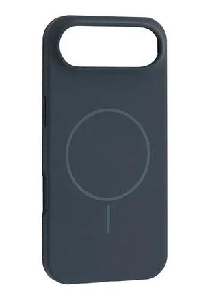 Чехол silicone case with magsafe for iphone 17 air sapphire blue