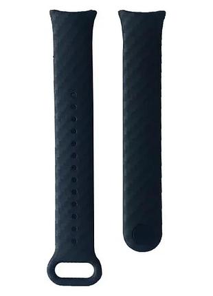 Ремінець для xiaomi mi band 8/9/10 carbon