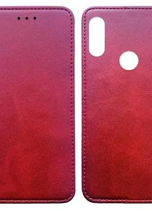 Чехол-книжка black tpu magnet for xiaomi redmi note 7 red