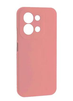 Чехол silicone case luxury для xiaomi redmi 15c eu light pink