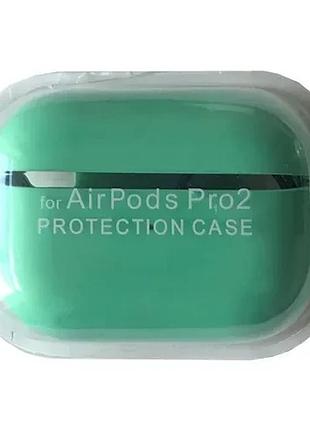 Чохол для airpods pro 2 silicone case/microfiber mint