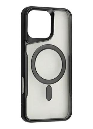 Чехол esthetic magsafe case for iphone 16 pro black