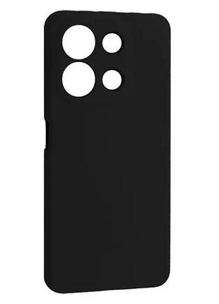Чехол silicone case camera (no logo) для xiaomi redmi note 13 pro 5g/poco x6 5g black