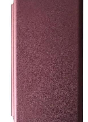 Чехол-книжка level for samsung a6 2018 (a600) marsala