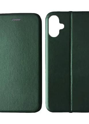 Чехол-книжка level for samsung a06 (a065) midnight green