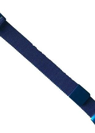 Ремінець для xiaomi mi band 8/9 milanese loop blue