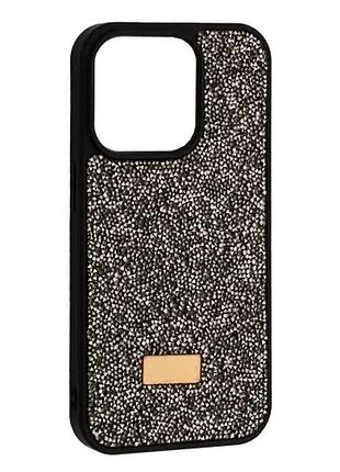 Чехол sw diamond case for iphone 14 pro max titanium grey