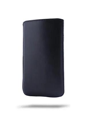 Чехол витяжка шкіряний grand for xiaomi redmi note 4x чорний