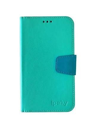 Чохол ipaky 5,5" універсальна книжка бірюзова