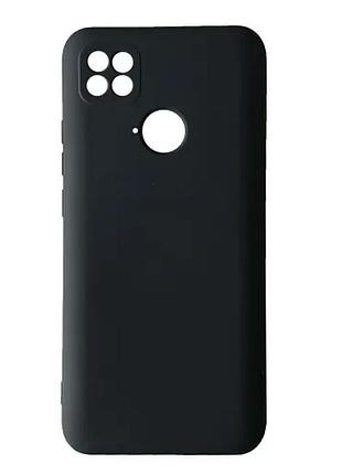 Чохол silicone case camera (no logo) для xiaomi poco c40 black