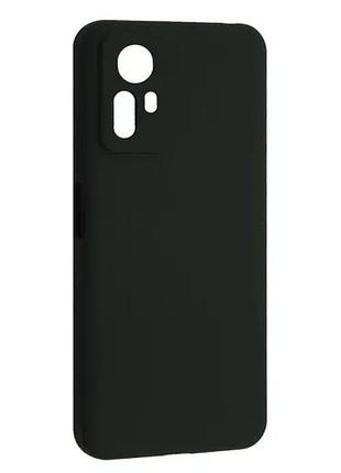 Чохол silicone case luxury для xiaomi redmi note 12s forest green