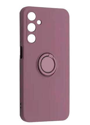 Чохол ring case для samsung a25 (a255) cherry purple