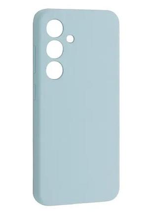 Чохол silicone case luxury для samsung s24 lilac cream