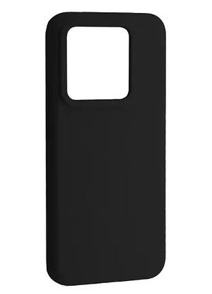 Чехол silicone case luxury для xiaomi 14 black