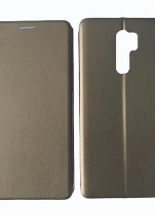 Чехол-книжка level for xiaomi redmi 9 gold