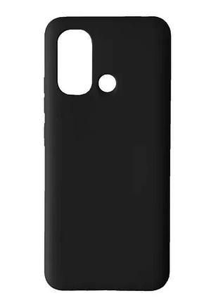 Чехол silicone case full for xiaomi redmi 12c black