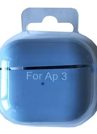 Чехол для airpods 3 silicone case/microfiber lilac