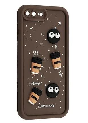 Чехол happy cookie case for iphone 7 plus/8 plus brown