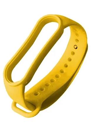 Ремешок для xiaomi mi band 7 yellow