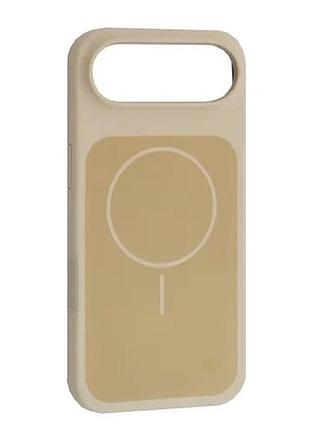 Чохол new silicone case magsafe для iphone 17 air antique white