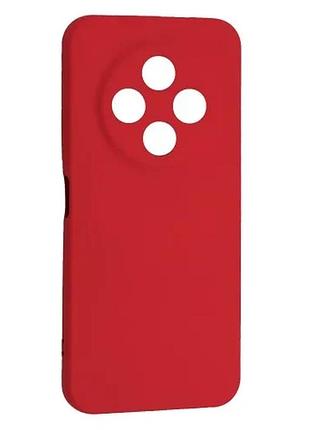 Чохол silicone case camera (no logo) для tecno spark 30c (kl5n) red