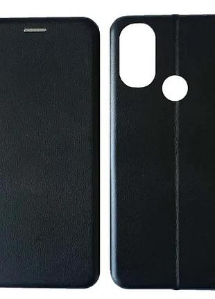 Чехол-книжка level for motorola e40 black