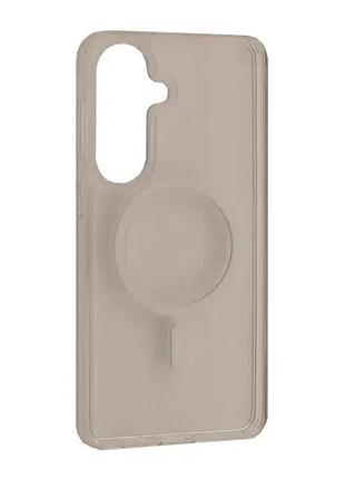 Чехол rock crystal transparent protection case with magnetic for samsung s26 transparent