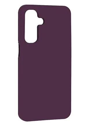 Чохол silicone case full for samsung a36 5g grape