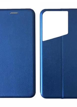 Чохол-книжка level for tecno pova 5 blue