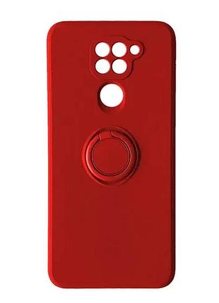 Чехол ring case для xiaomi redmi note 9 red