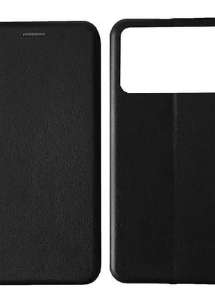 Чехол-книжка level for xiaomi poco x6 pro 5g black