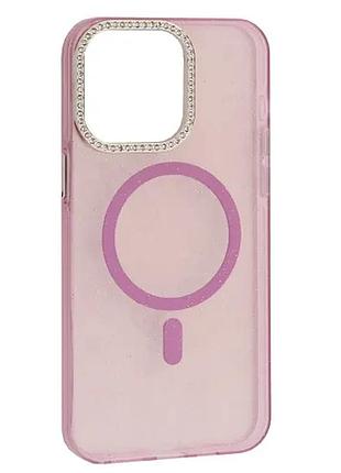 Чехол mirage heart magsafe for iphone 11 purple