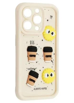 Чехол happy cookie case for iphone 13 pro max white