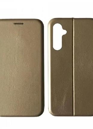Чехол-книжка level for samsung a26 gold