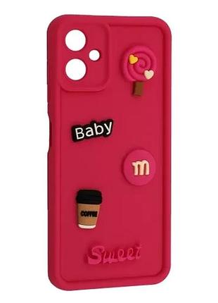 Чохол happy для samsung a06 (a065) pink
