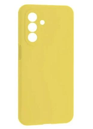 Чохол silicone case luxury для samsung a26 yellow