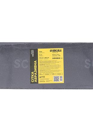 Сетка абразивная sigma 115 х 280 мм р150 (5 шт)