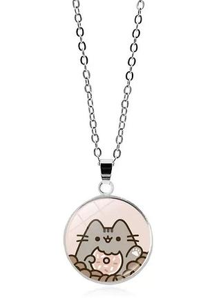 Підвіска з кулоном pusheen (пушин) на вибір