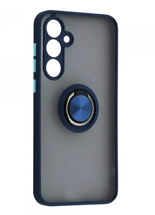 Чехол gingle ring case for samsung s23 fe blue