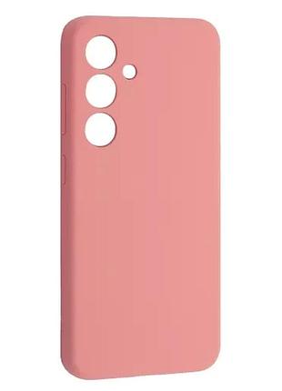 Чехол silicone case luxury для samsung s23 fe light pink
