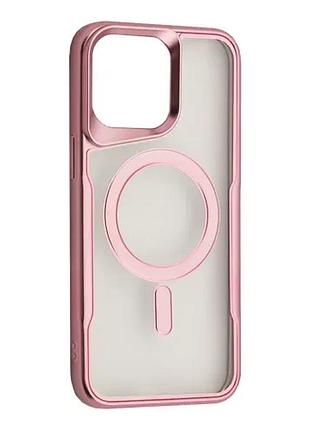 Чехол esthetic magsafe case for iphone 13 pro max pink