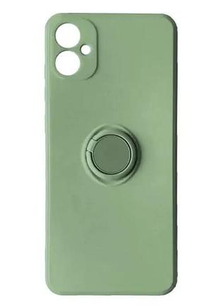 Чехол ring case для samsung a05 (a055) green