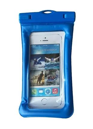Чехол водонепроницаемый waterproof color side navy