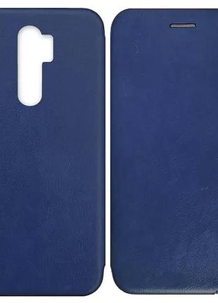 Чехол-книжка level for xiaomi redmi note 8 pro blue