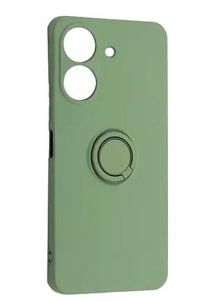 Чехол ring case для xiaomi redmi 13c/poco c65 green