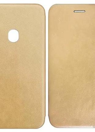 Чехол-книжка level for samsung a20s (a207) gold