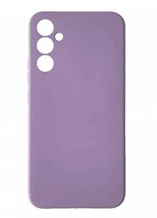 Чохол silicone case full for samsung s24+ lilac