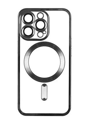 Чехол shining camera magsafe for iphone 12 black
