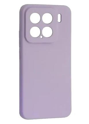 Чехол silicone case full for xiaomi 15 lilac
